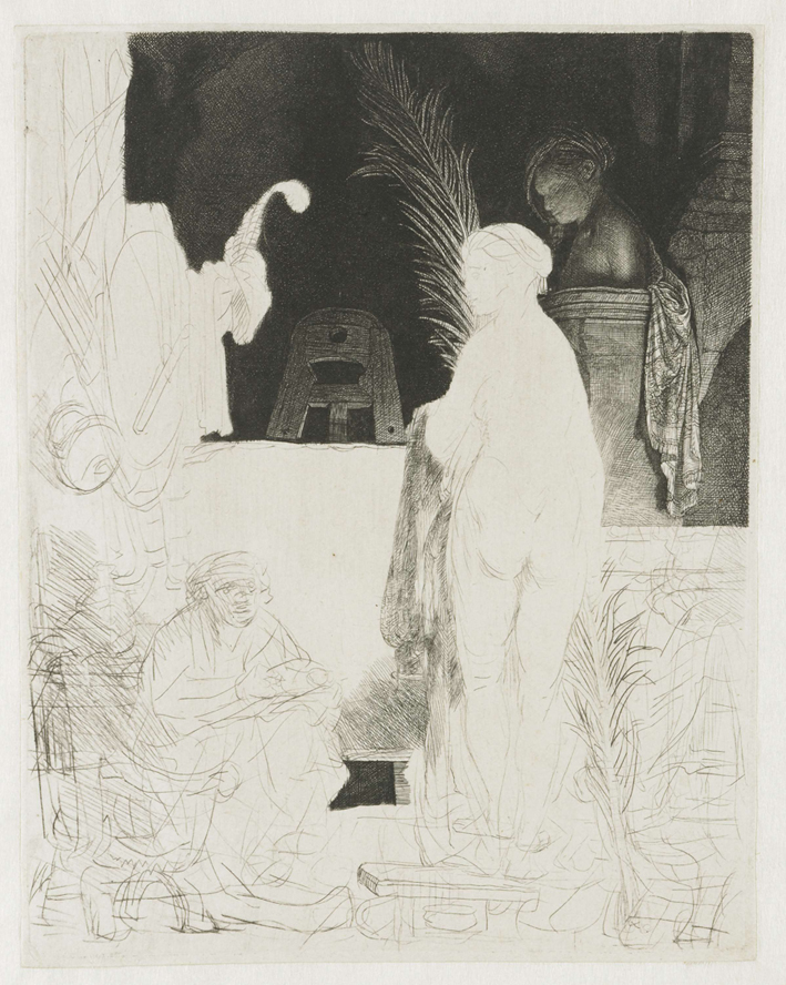  伦勃朗·梵·莱茵 Rembrandt van Rijn——正在画模特的艺术家3